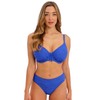 Fantasie Beach Waves Gathered Full Cup Bikini Top Ultramarine Blue