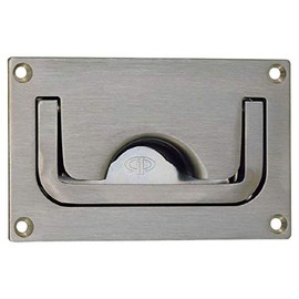 ジョー・プリンス竹下 ステンレス角型平面取手 1個 H-145-SUS H-145-SUS