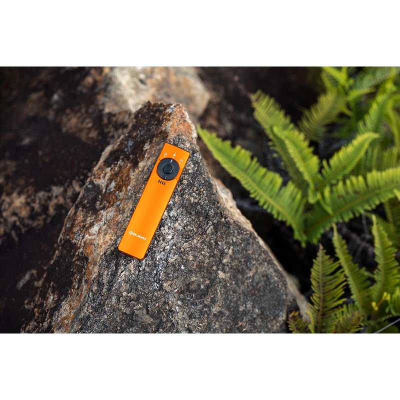 Olight Arkfeld Pro Orange CW Amercian Flag, LED Light/UV/Green Beam,