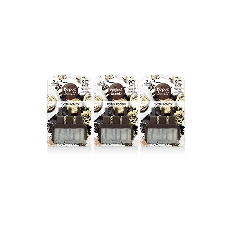 3 X Perfect Scents 3 Scents Home Baking Air Freshener
