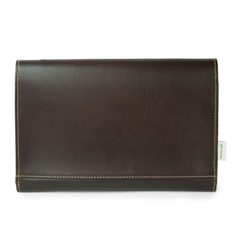 Jahn-Tasche A5 Brown Leather Travel Document Wallet - Model 1021