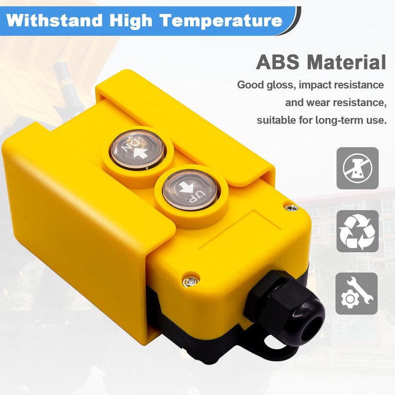 mxuteuk 4-Wire Dump Trailer Remote Control Switch 12 V DC
