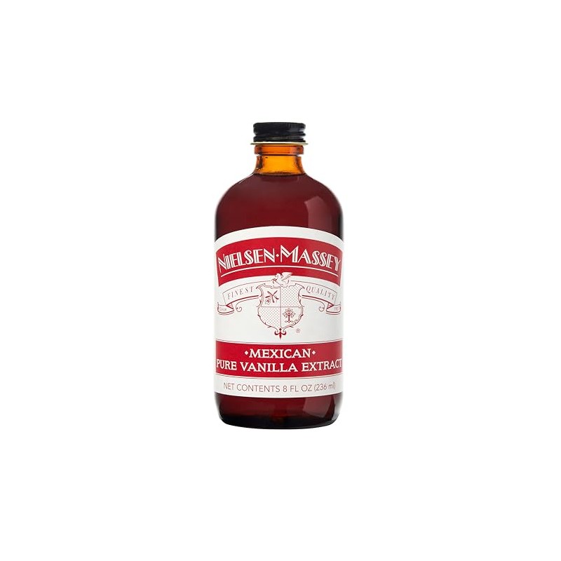 Nielsen-Massey Mexican Pure Vanilla Extract for Baking and Cooking, 8