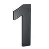 BASI House numbers made of steel in anthracite, numbers 0-9,