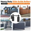 MeBantoo Sliding Gate Guide Rollers & Hardware Kit – Heavy