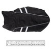 Dog Rain Jacket Lightweight Adjustable Waterproof Pet Poncho with Reflective