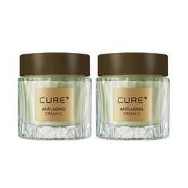 Kim Jeong-moon Aloe Cure Anti-Aging Cream S 50ml 2pcs Nutritional moisturizing soothing freckles whitening effect wrinkle improvement / 김정문알로에 큐어 안티에이징 크림S 50ml 2개 영양 보습 진정 기미 미백효과 주름개선