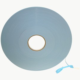JVCC Window Glazing Tape [Double-Sided, Closed Cell] (DC-WGT-01): 3/8 in. x 50 yds. x 1/16 in. thick (White)