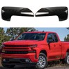 sportuli Black Mirror Cap Cover Trim Replace for 2019-2025 Chevy