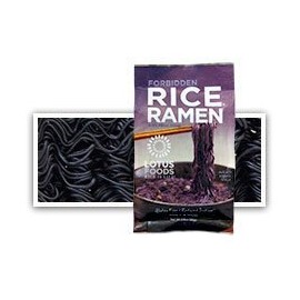 Lotus Foods -Gluten Free Rice Ramen Variety Pouch 6 Pack - [Forbidden Rice, Jade Pearl Rice , Millet & Brown Rice ]