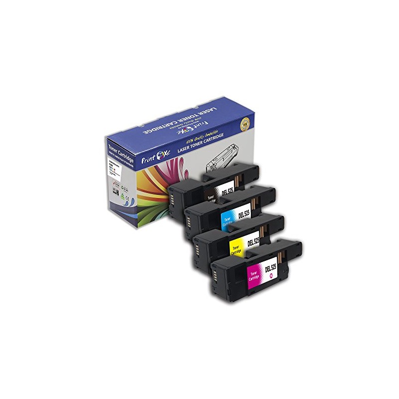 PRINTOXE® Compatible Set for Dell E525W of 4 Toner Cartridges