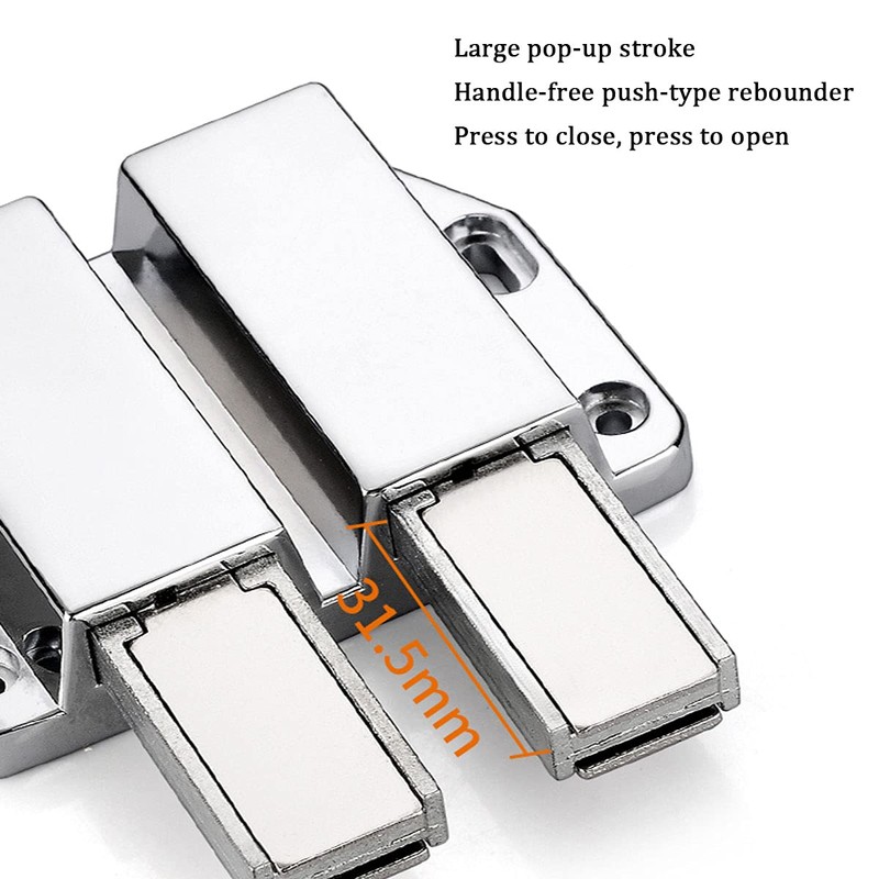 Magnetic Push Latch Heavy Duty Pack Push to Open Cabinet