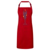 fabulous Premium Kitchen Apron Champagne Party Alcohol Lifestyle Luxury, red