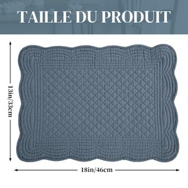 TOPROUD Place Mats (Blue)