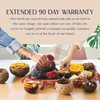 COCOBOWLCO Coconut Bowl Set with Wooden Spoons – Eco-Friendly Acai