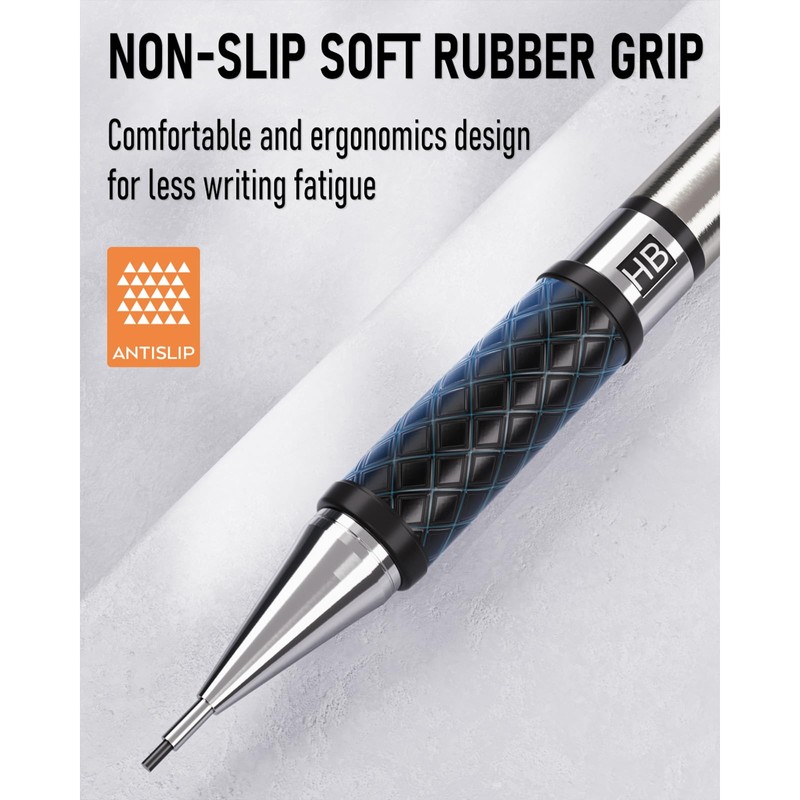 Nicpro 0.9 mm Art Mechanical Pencils Set in Gift Case,