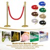 sourcing map Twisted Stanchion Rope 3.28 Ft/1 M, Barrier Rope