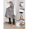 Gentlewarm Wearable Blanket Hoodie for Adults Women Men,Oversized Soft Warm