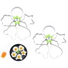10pcs Egg Molds Egg Shaper Egg Ring For Frying Eggs