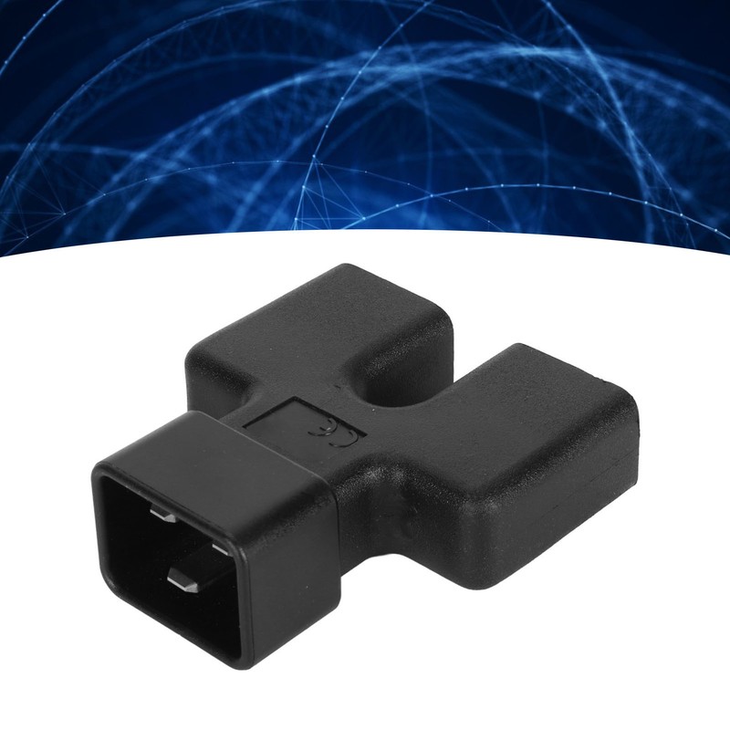 IEC320 C20 to Dual IEC320 C19 Power Adapter IEC320 C20