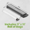 Chefman Food Vacuum Sealer Machine, Compact Vacuum Sealer with Moist