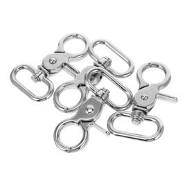 Operitacx 4pcs Zinc Alloy Swivel Clasp Buckles Durable Metal Trigger Hooks for Dog Collars Travel Bags Handbags Shoulder Straps Quick Connect Versatile Attachment Hardware