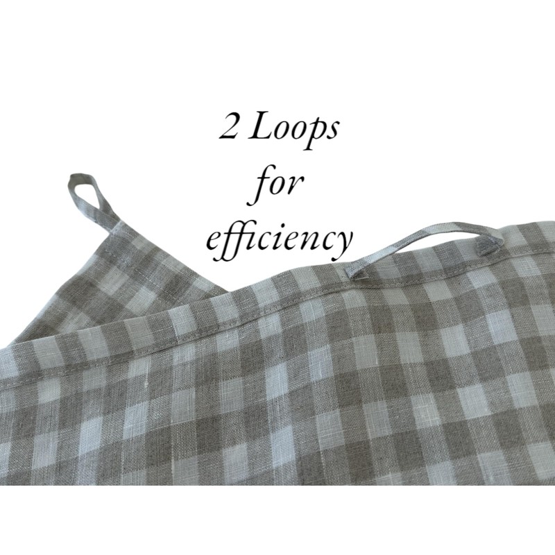 Eight Owls Stonewashed Linen Kitchen Dish Towels – 50 x