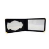 Piel Cabrera Spanish National Police Name Plate Wallet with Metal