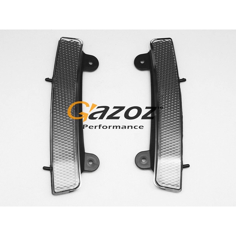 Gazoz Performance JDM Side Reflectors Front Bumper Compatible With 2003