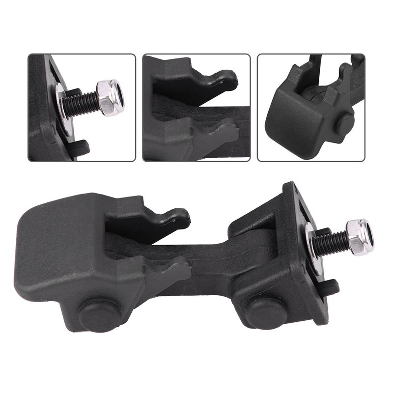 Pair Front Hood Latch Safety Catch & Bracket for Jeep