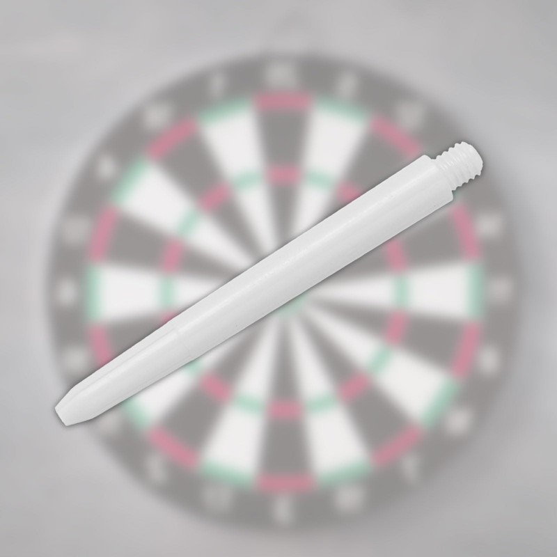 PATIKIL 53mm Plastic Dart Shafts, 50 Pack Medium 2BA Thread