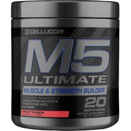 Cellucor M5 Ultimate - Creatine Post Workout Powder - 20 Servings - Fruit Punch