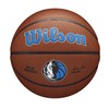 Wilson Basketball Team Alliance Dallas Mavericks Indoor/Outdoor Mixed Leather Size: