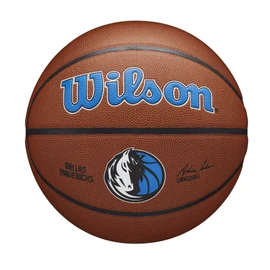Wilson Basketball Team Alliance Dallas Mavericks Indoor/Outdoor Mixed Leather Size: 7