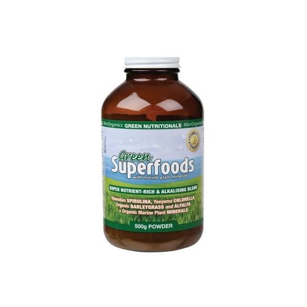GREEN NUTRITIONALS Organic Green Superfoods Powder 450g
