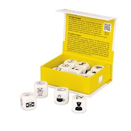 Dice Set Stories Fantasy, 12 Pieces, 20 mm in Box, Teacher Supplies, School Supplies