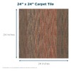 Shaw Carpet Tile - Improviso | 24"x24" | Glue Down