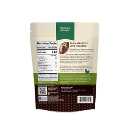 Organic Rye Flour by Doudlah Farms (1.5lb Pack) - USA Grown, Non-GMO, Low Gluten, Vegan, For Baking, Cooking, Supports Heart Health & Digestion