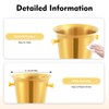 Champagne Ice Bucket With Stand,5L Wine Ice Bucket With Stand,