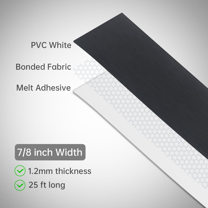 PNXKTXO 7/8 inch * 50 Ft PVC Edge Banding Hot