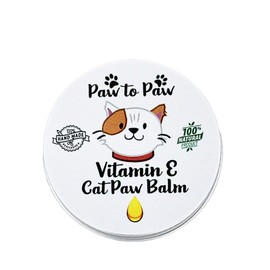Paw to Paw Alcohol Free Cat Paw Butter (30ml) Natural Lick Safe cat nose balm protector, softens & protects a rough paw