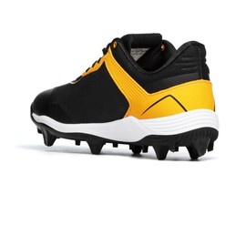 Boombah Viper Pro Men's Molded Cleat Black/Gold - Size 12