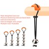 Men's Stainless Steel Exercise Ring with Ball Accessory-ushlF39(4, 3.5cm)