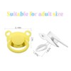 Landofgenie Adult Size Large Shield Pacifiers Bear Shaped Cutie Pacifier