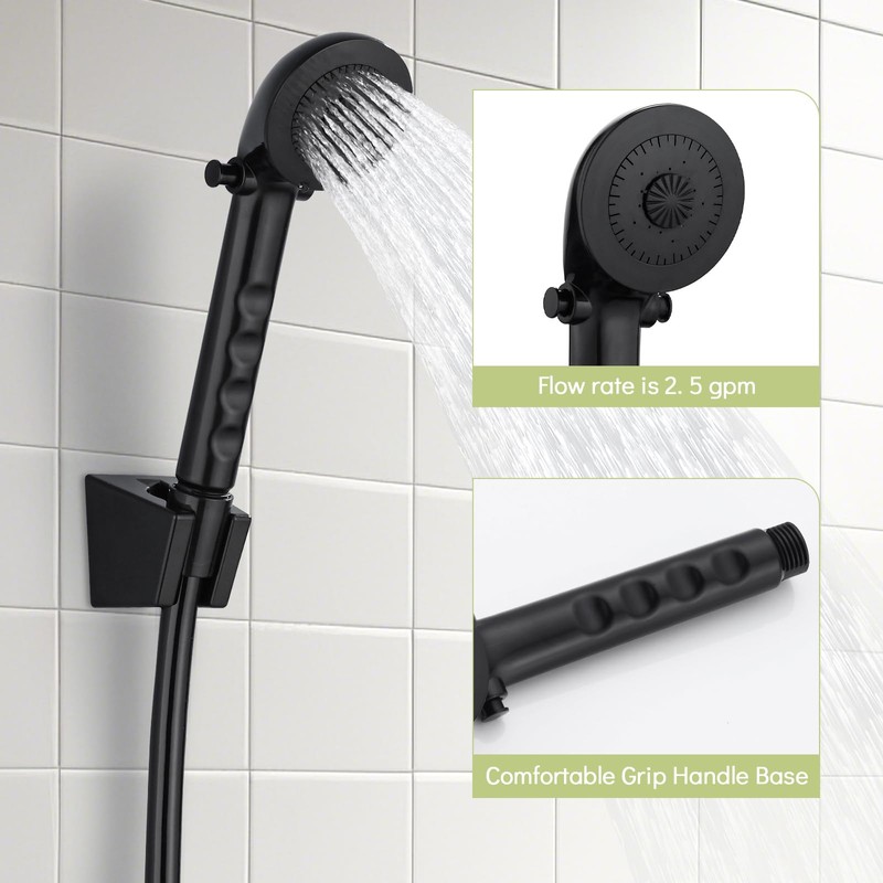 gcbcrit RV Shower Head with Hose, Outdoor Camper Handheld Shower