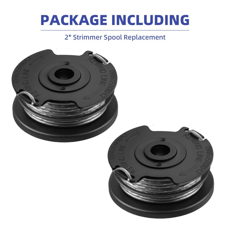 Freeasy 2 Pack Strimmer Spool Line Compatible with Bosch ART