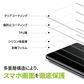 [Anti-Glare] Galaxy S25 Ultra Film [Soft TPU Material, Auto Repair] Galaxy S25 Ultra Exclusive Anti-Glare Film, Non-Glass, Fingerprint Authentication, TPU Material, 3D Design, Anti-Glare, Galaxy S25