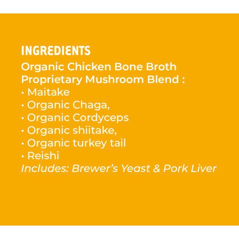 iHeartCats Bone Broth for Cats - Bone Broth & Mushroom