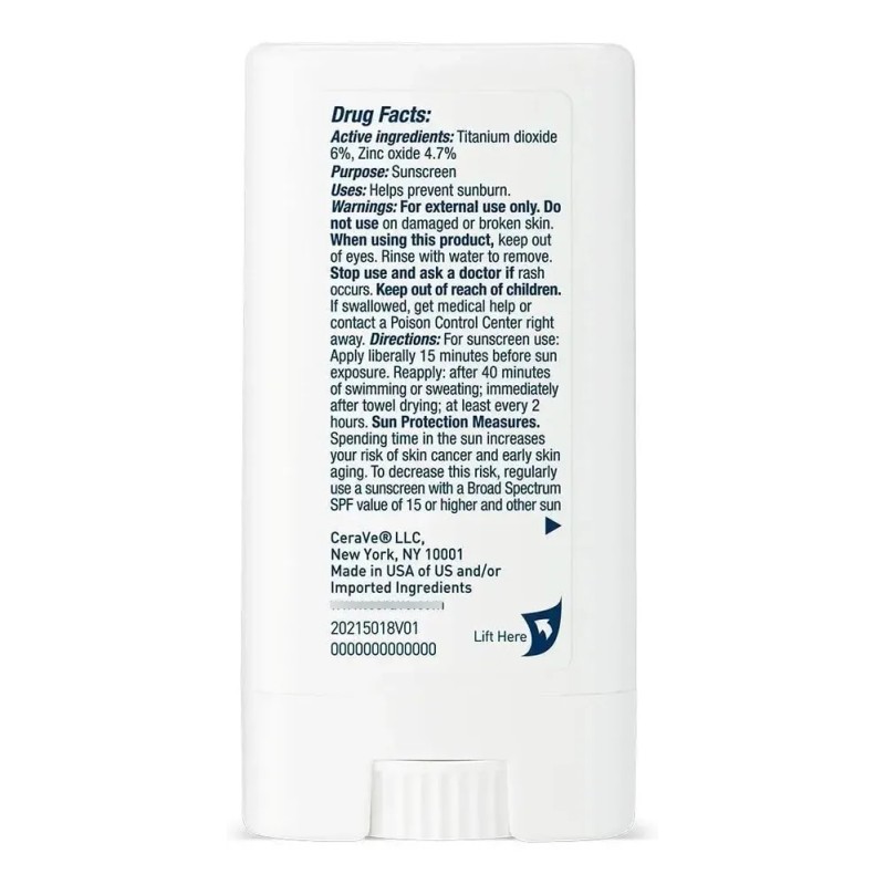 Cerave Protector Solar En Barra Stick Sunscreen Spf 50