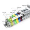 FBI10 14 Terminal Strip Center Connection Strip Nickel Plated Terminal